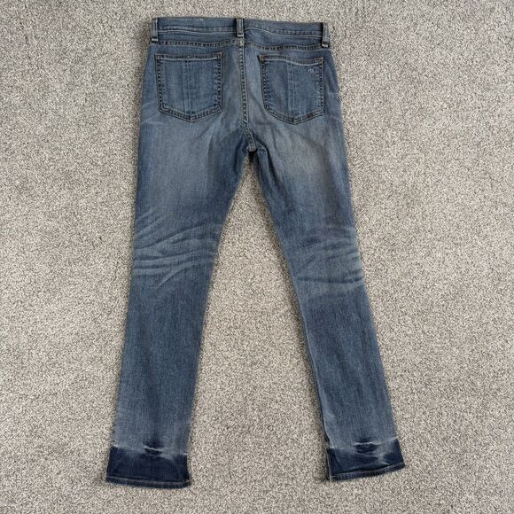 Rag & Bone Newquay The Crop Jeans Womens Split Hem Skinny Size 28 (30x27) - Picture 3 of 10